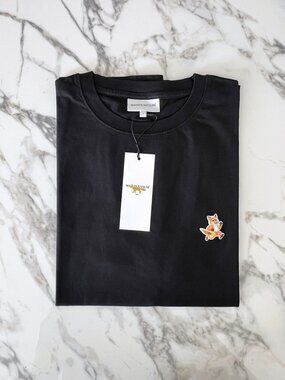 NWT - Maison Kitsune Speedy Fox T-shirts - Black🦊